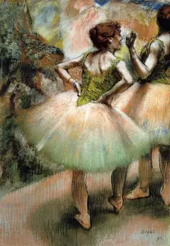 High quality Oil painting Canvas Reproductions Dancers, Pink and Green (1894) By Edgar Degas hand painted
High quality Oil painting Canvas Reproductions Dancers, Pink and Green (1894) By Edgar Degas hand painted