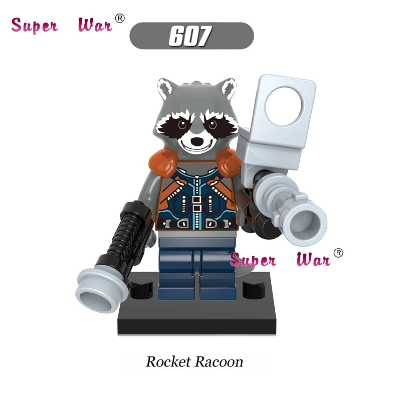 Single building blocks Guardians of the Galaxy Rocket Raccoon action sets model bricks toy hobbies for children
Single building blocks Guardians of the Galaxy Rocket Raccoon action sets model bricks toy hobbies for children