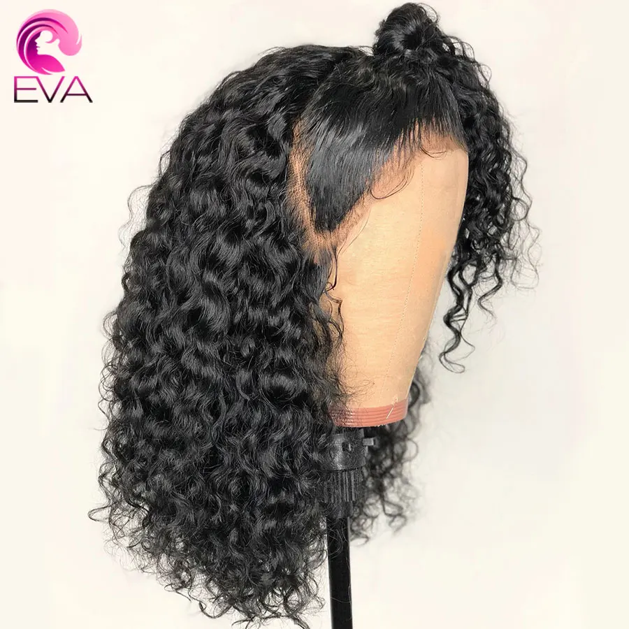 EVA 150% Density Curly 13x6 Lace Front Human Hair Wigs Pre Plucked With Baby Hair Glueless Lace Front Wigs Brazilian Remy Hair
EVA 150% Density Curly 13x6 Lace Front Human Hair Wigs Pre Plucked With Baby Hair Glueless Lace Front Wigs Brazilian Remy Hair