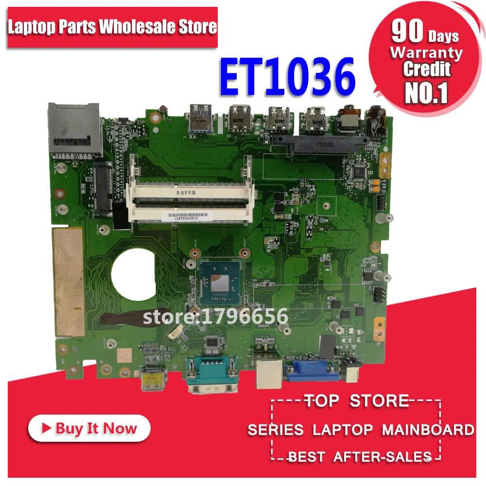 Original All-in-one motherboard For ASUS EB1036 EB103 mainboard 100% Test ok Works J1900 CPU
Original All-in-one motherboard For ASUS EB1036 EB103 mainboard 100% Test ok Works J1900 CPU