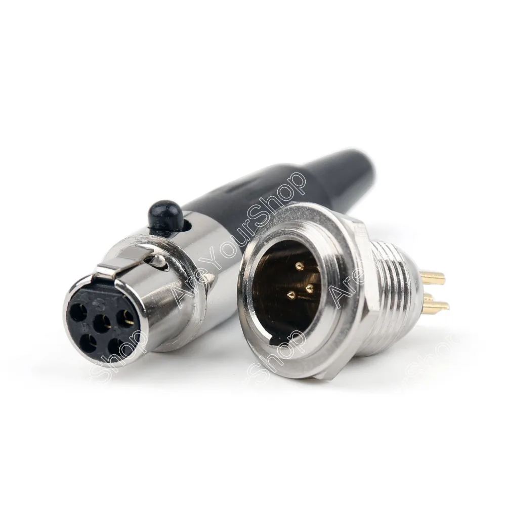 Areyourshop Sale 10 Pcs Mini XLR Socket 5Pin M/F Plug Cable Inline Plug Connector Adapter High Quality
Areyourshop Sale 10 Pcs Mini XLR Socket 5Pin M/F Plug Cable Inline Plug Connector Adapter High Quality