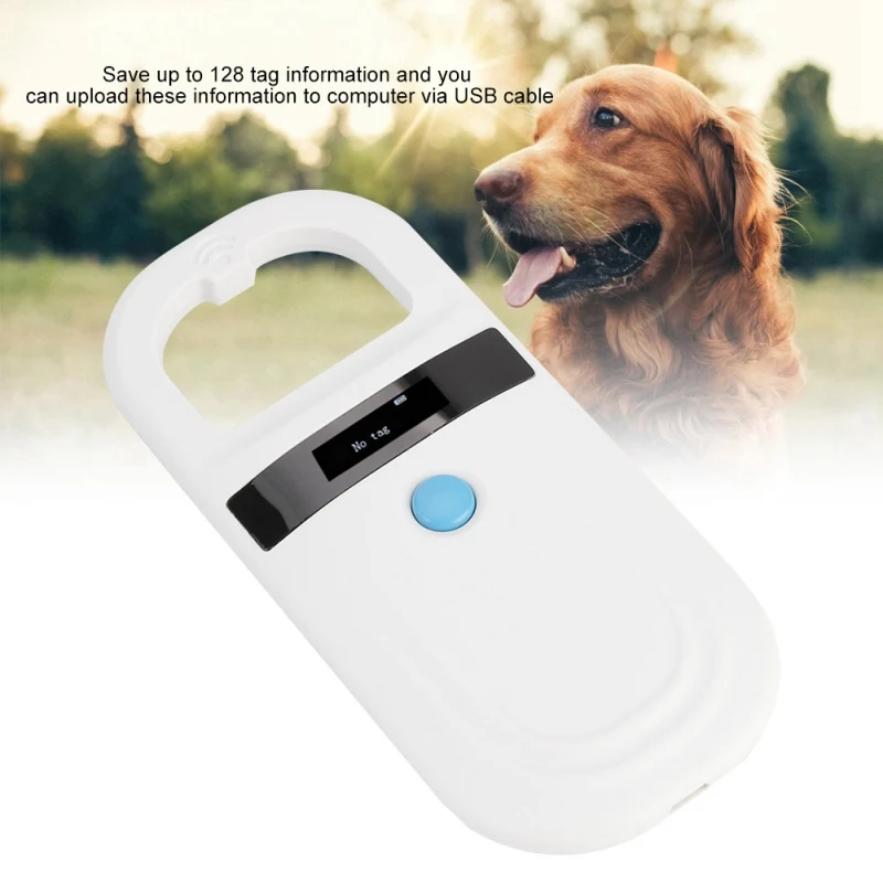 ISO11785/84 FDX-B EM4305 134.2KHZ Animal Tag Reader Handheld Pet Microchip Animal Scanner Electronic Chips Pet Trackers
ISO11785/84 FDX-B EM4305 134.2KHZ Animal Tag Reader Handheld Pet Microchip Animal Scanner Electronic Chips Pet Trackers