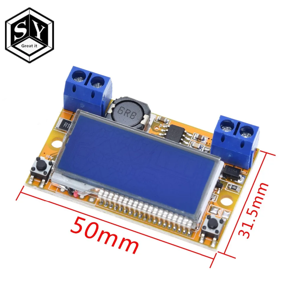 1PCS Dual Display DC DC 5-23V To 0-16.5V 3A Max Step Down Power Supply Buck Converter Adjustable LCD Step-down Voltage Regulator
1PCS Dual Display DC DC 5-23V To 0-16.5V 3A Max Step Down Power Supply Buck Converter Adjustable LCD Step-down Voltage Regulator