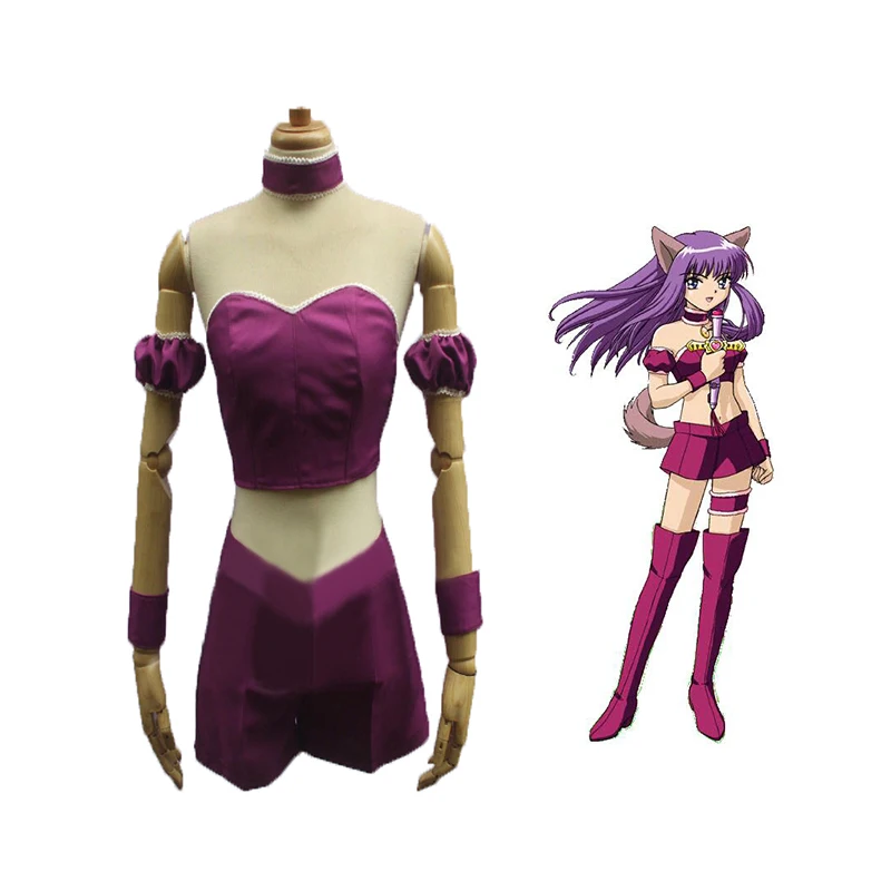 Fujiwara Zakuro Tokyo Mew Mew Cosplay Costume For Halloween Christmas Party Mew Mew Power Full set
Fujiwara Zakuro Tokyo Mew Mew Cosplay Costume For Halloween Christmas Party Mew Mew Power Full set