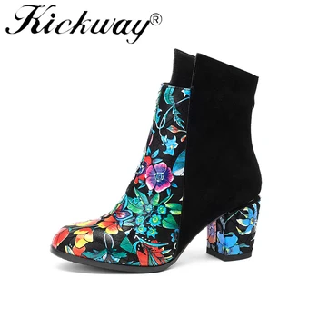 Kickway Botas Femininas De Inverno Chinese Style Ethnic Women's Winter Black Boots Thick Heels Rubber Shoes Woman Large Size 43
Kickway Botas Femininas De Inverno Chinese Style Ethnic Women's Winter Black Boots Thick Heels Rubber Shoes Woman Large Size 43