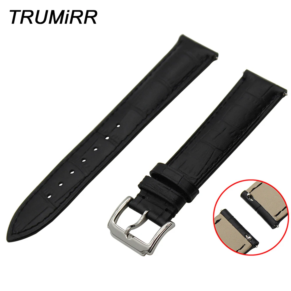 Quick Release Genuine Leather Watchband 18mm 20mm 22mm for Rado Men Women Watch Band Wrist Strap Croco Pattern Belt Black Brown
Quick Release Genuine Leather Watchband 18mm 20mm 22mm for Rado Men Women Watch Band Wrist Strap Croco Pattern Belt Black Brown
