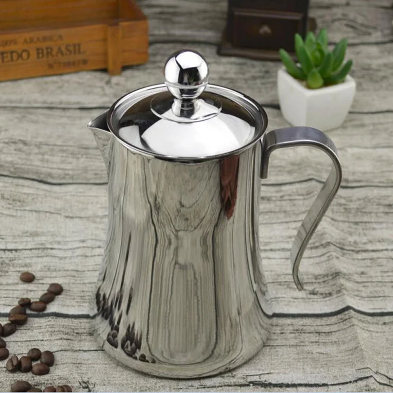 High Grade Europe Style French Press Pot High Quality 304 Stainless Steel Coffee Pot Tea Pot Free Shipping
High Grade Europe Style French Press Pot High Quality 304 Stainless Steel Coffee Pot Tea Pot Free Shipping