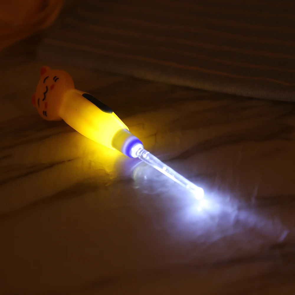 2 Pcs Cute Cartoon EarPick Ear Wax Remove LED Flashlight Ear Pick Cleaner Tool Curette Ear Spoon New Ear Care Light Tool Child
2 Pcs Cute Cartoon EarPick Ear Wax Remove LED Flashlight Ear Pick Cleaner Tool Curette Ear Spoon New Ear Care Light Tool Child