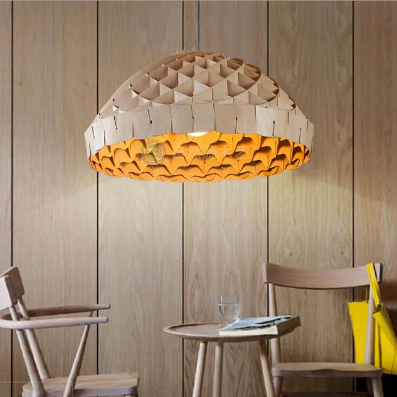 Nordic solid wood semicircular honeycomb chandelier Personality creative theme restaurant bar cafe lighting led lighting fixture
Nordic solid wood semicircular honeycomb chandelier Personality creative theme restaurant bar cafe lighting led lighting fixture