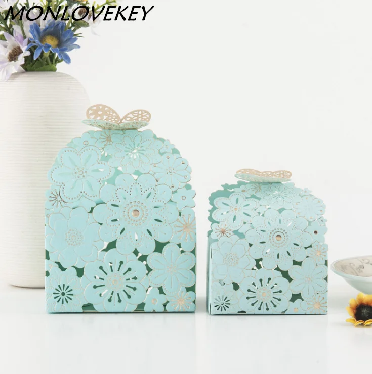 Hollow Butterfly Top Wedding Candy Box Tiffany Blue Wedding Favor Chocolate Box Bonbonniere Candy Bag Wedding Party Decoration
Hollow Butterfly Top Wedding Candy Box Tiffany Blue Wedding Favor Chocolate Box Bonbonniere Candy Bag Wedding Party Decoration