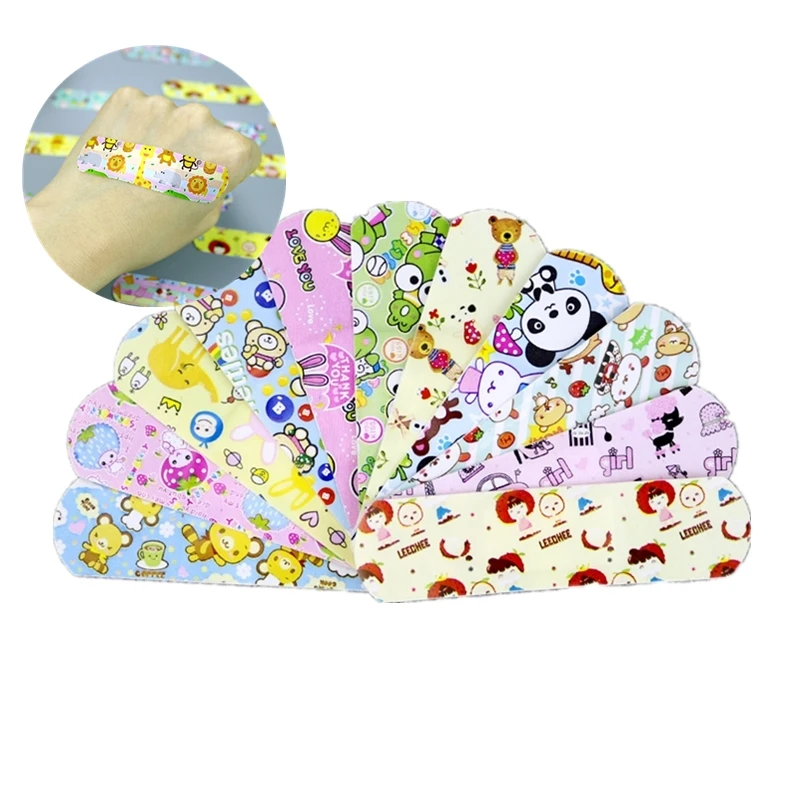 120PCs/lot Cartoon Bandages Adhesive Bandages Wound Plaster First Aid Hemostasis Band Aid Sterile Stickers for Children Kids
120PCs/lot Cartoon Bandages Adhesive Bandages Wound Plaster First Aid Hemostasis Band Aid Sterile Stickers for Children Kids