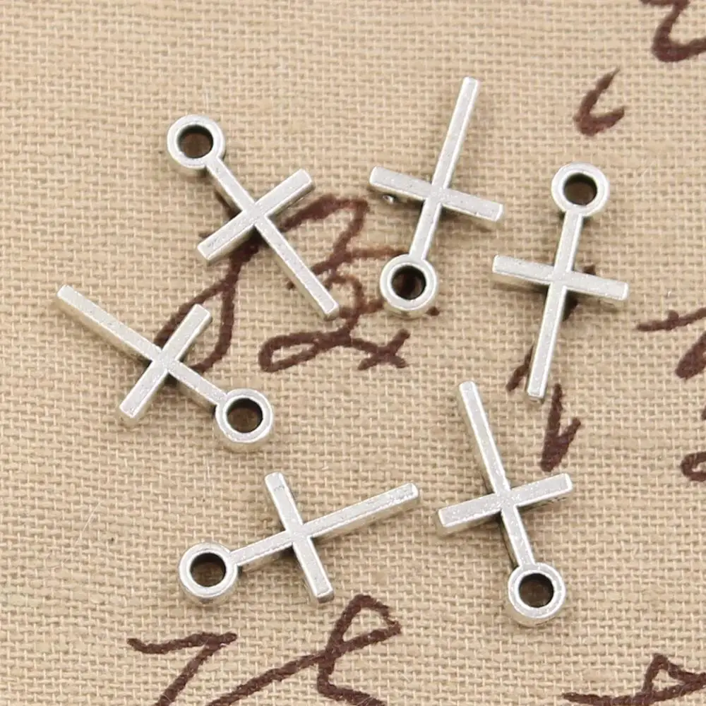 15pcs Charms cross 18x10mm Antique Tibetan Silver Pendant Findings Accessories DIY Vintage Choker Necklace
15pcs Charms cross 18x10mm Antique Tibetan Silver Pendant Findings Accessories DIY Vintage Choker Necklace