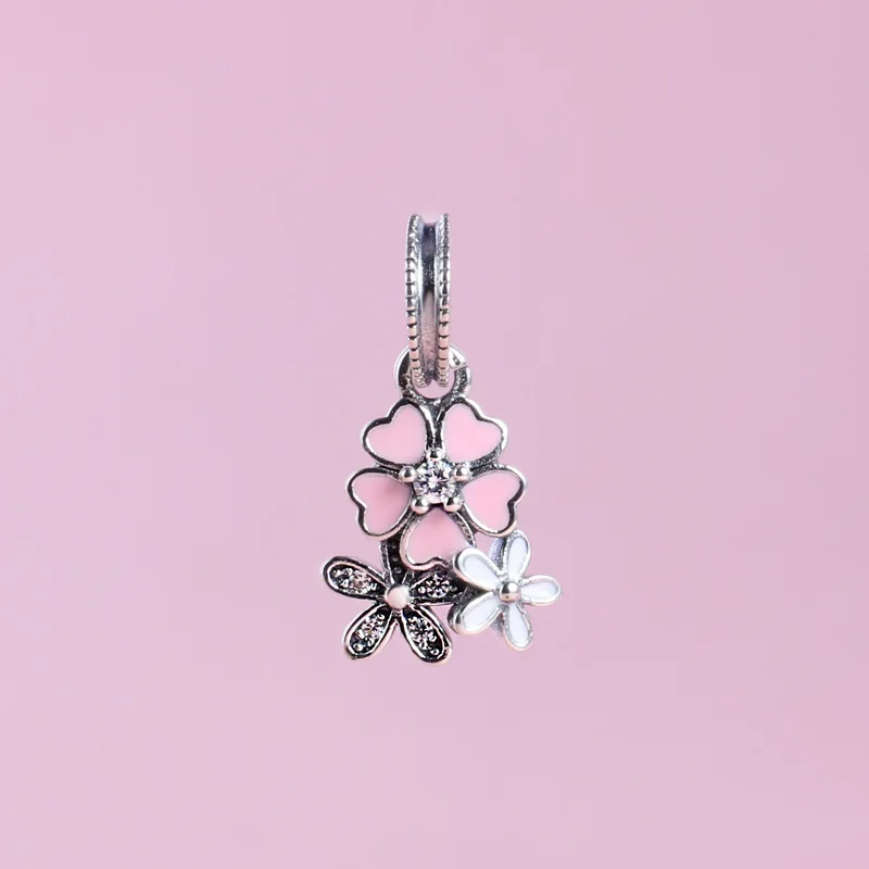 Free Shipping 925 Sterling Silver Bead Darling Daisy Flower pendant Charm Fit Pandora Bracelet Necklace For Women DIY Jewelry
Free Shipping 925 Sterling Silver Bead Darling Daisy Flower pendant Charm Fit Pandora Bracelet Necklace For Women DIY Jewelry