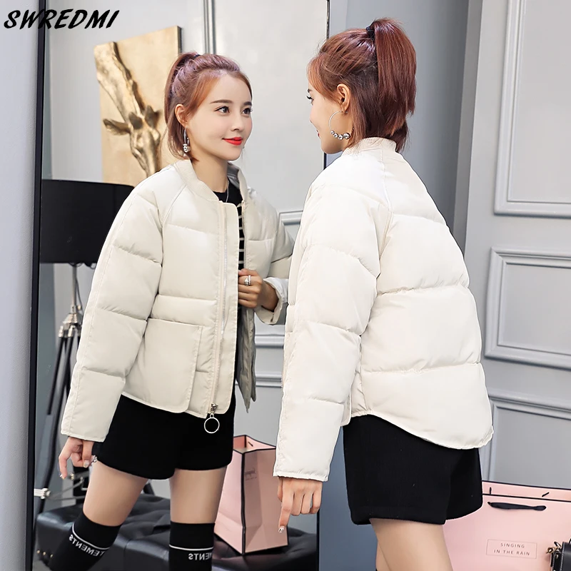 SWREDMI Autumn And Winter Jacket Women 2019 New Loose Casual Short Parkas Female Cotton Padded Jacket Coat Solid Clothing
SWREDMI Autumn And Winter Jacket Women 2019 New Loose Casual Short Parkas Female Cotton Padded Jacket Coat Solid Clothing