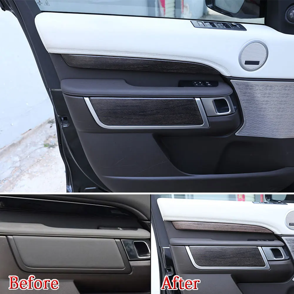 4pcs Replacement Parts ABS Gloss Chrome Interior Door Decoration Panel Cover Trim For Land Rover Discovery 5 Accessories
4pcs Replacement Parts ABS Gloss Chrome Interior Door Decoration Panel Cover Trim For Land Rover Discovery 5 Accessories
