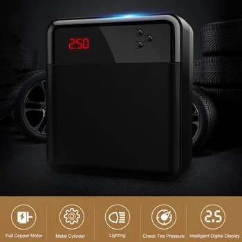 Car Air Compressor DC 12V Portable Pump Tire Inflator with LED Digital Display up to 150PSI for Car Bicycle SUV Boat
Car Air Compressor DC 12V Portable Pump Tire Inflator with LED Digital Display up to 150PSI for Car Bicycle SUV Boat