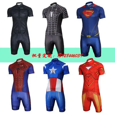Super Hero kids cycling jersey Captain America Batman ropa ciclismo Irom man manguitos ciclismo Spiderman Cycling clothing
Super Hero kids cycling jersey Captain America Batman ropa ciclismo Irom man manguitos ciclismo Spiderman Cycling clothing
