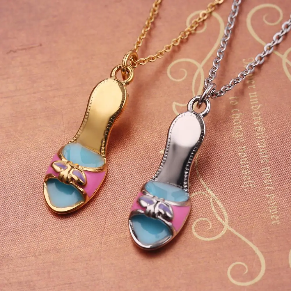 Charm Metal Jewelry Fashion Gold Mix-Colors Enamel Mini stereoscopic High Heel Shoes Necklaces Pendant Choker Necklace for Women
Charm Metal Jewelry Fashion Gold Mix-Colors Enamel Mini stereoscopic High Heel Shoes Necklaces Pendant Choker Necklace for Women