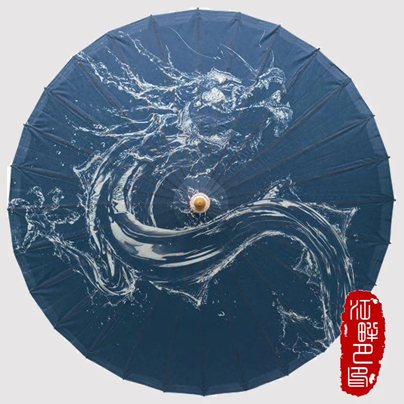 Handcraft Paper Umbrella Water Dragon Decorate House Party Parasol Oiled Paper Umbrella Chinese Painting Umbrella Precious Gift
Handcraft Paper Umbrella Water Dragon Decorate House Party Parasol Oiled Paper Umbrella Chinese Painting Umbrella Precious Gift