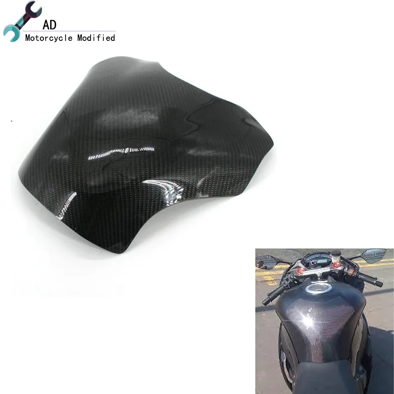 Мотоцикл углеродного волокна 3D Танк Pad охватывает протектор для Kawasaki Ninja ZX10R 2007 2008
