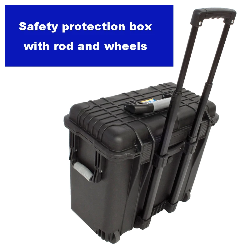 Professional Tool case with wheels and rod toolbox suitcase Impact resistant sealed waterproof plastic camera case with foam
Professional Tool case with wheels and rod toolbox suitcase Impact resistant sealed waterproof plastic camera case with foam