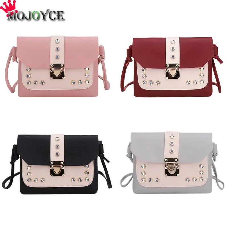 2018 New Elegant Women Casual Shoulder Crossbody Bags Fashion Girls Lady Generous PU Leather Rivets Small Messenger Bags
2018 New Elegant Women Casual Shoulder Crossbody Bags Fashion Girls Lady Generous PU Leather Rivets Small Messenger Bags