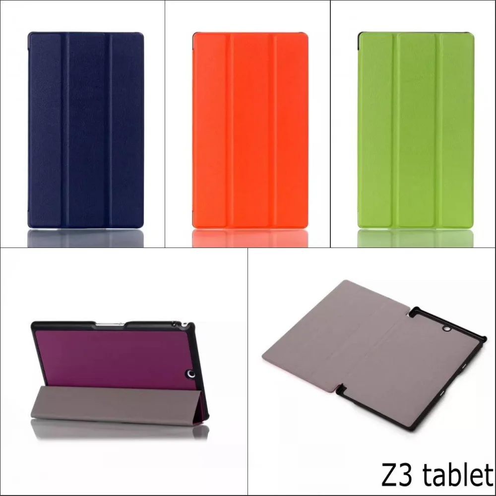 Fashion Three folded Stand holder Crazy horse pattern PU Leather cover Case For sony xperia Z3 tablet Compact 8'' with pen
Fashion Three folded Stand holder Crazy horse pattern PU Leather cover Case For sony xperia Z3 tablet Compact 8'' with pen