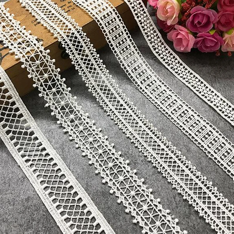 GXINUG 1 Yard Soluble Symmetrical Cross Line Dots Embroidered Lace Trim Ribbon DIY Sewing Craft For Costume Hat Decoration
GXINUG 1 Yard Soluble Symmetrical Cross Line Dots Embroidered Lace Trim Ribbon DIY Sewing Craft For Costume Hat Decoration