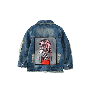 Baby Girls Denim Jackets Coats Girl Clothes Long Sleeves Embroidery Denim Jacket Autumn Kids Outwear Children Cowboy Coat 3-12y
Baby Girls Denim Jackets Coats Girl Clothes Long Sleeves Embroidery Denim Jacket Autumn Kids Outwear Children Cowboy Coat 3-12y