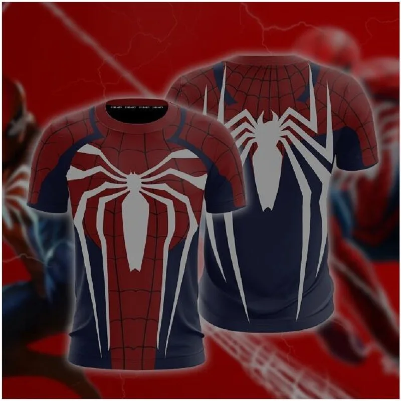 Spider-Man Cosplay PS4 New Look Unisex 3D T-shirt men Fitness Tights Base Layer Shirts Short Sleeve Fitness Crossfit T-shirts
Spider-Man Cosplay PS4 New Look Unisex 3D T-shirt men Fitness Tights Base Layer Shirts Short Sleeve Fitness Crossfit T-shirts