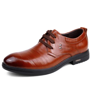 Men dress shoes formal business work soft genuine leather pointed toe for man male men's oxford flatssize 2019 new
Men dress shoes formal business work soft genuine leather pointed toe for man male men's oxford flatssize 2019 new