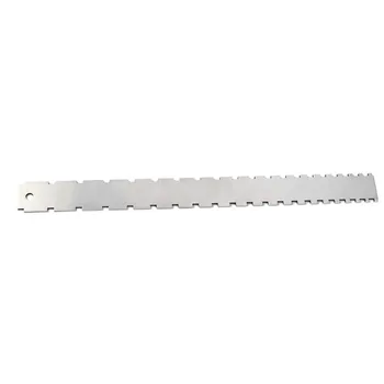 Stainless Steel Guitar Neck Notched Straight Edge Luthiers Frets Measure Tool for Electric Guitars for Fretboard and Frets
Stainless Steel Guitar Neck Notched Straight Edge Luthiers Frets Measure Tool for Electric Guitars for Fretboard and Frets