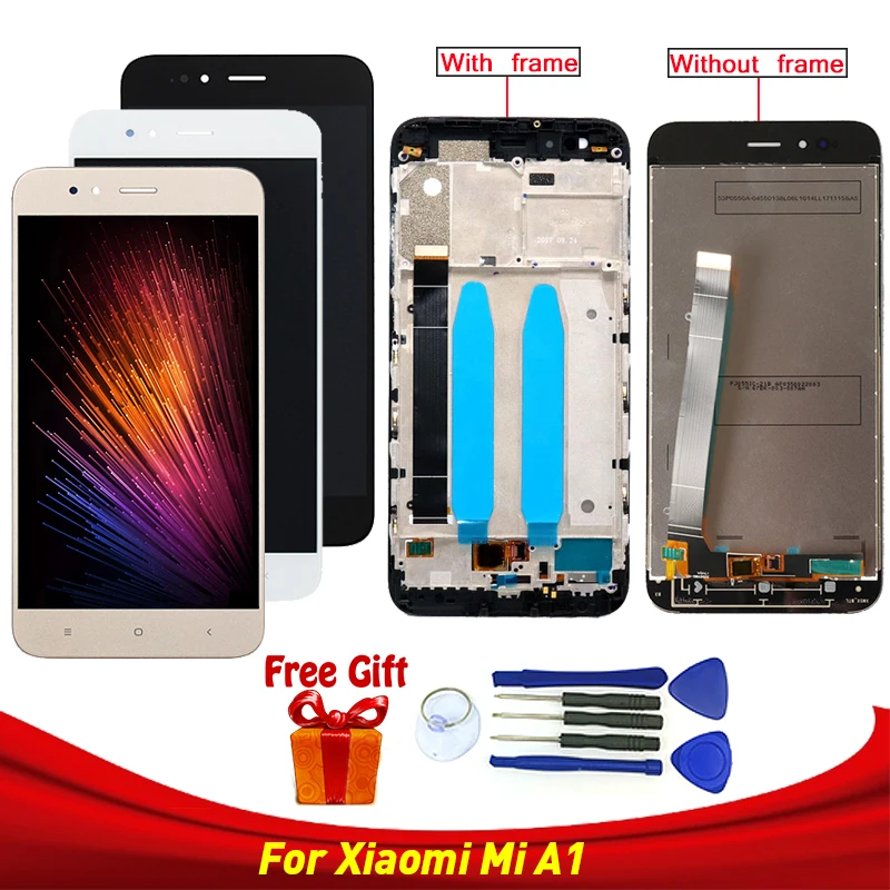 For Xiaomi Mi A1 Mi 5X lcd display Screen replacements For Xiaomi MI A1 MI 5X display lcd touch screen Digitizer Assembly module
For Xiaomi Mi A1 Mi 5X lcd display Screen replacements For Xiaomi MI A1 MI 5X display lcd touch screen Digitizer Assembly module