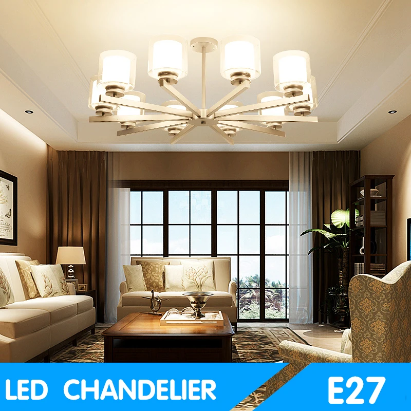 Green Eye Modern chandelier lighting LED BULB chandelier lampadar E27 black silver iron Living room Bedroom Hanglamp
Green Eye Modern chandelier lighting LED BULB chandelier lampadar E27 black silver iron Living room Bedroom Hanglamp