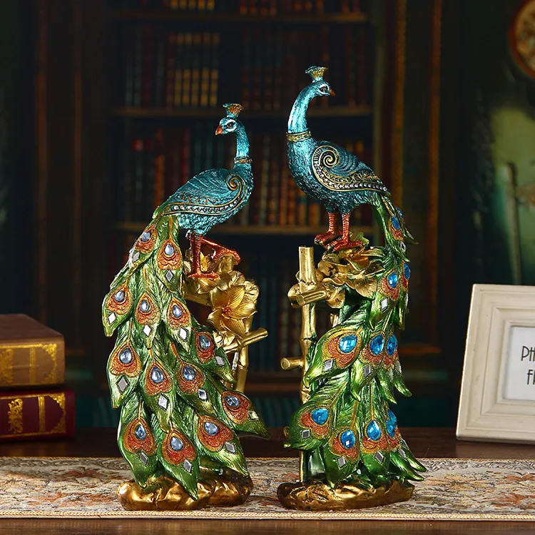 Resin crafts Peacock ornaments Creative home accessories living room TV cabinets ornaments wedding gifts
Resin crafts Peacock ornaments Creative home accessories living room TV cabinets ornaments wedding gifts