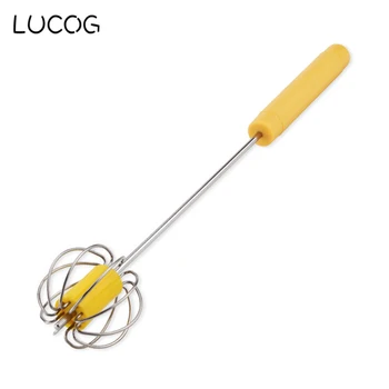 LUCOG Maunal Egg Beater Stainless Steel Kitchen Hand Blender Milk Frother Push Mixer Stirrer Whisk Mixer
LUCOG Maunal Egg Beater Stainless Steel Kitchen Hand Blender Milk Frother Push Mixer Stirrer Whisk Mixer