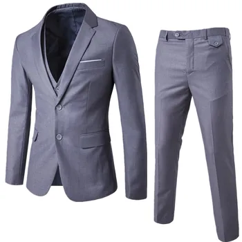 blazers pants vest set / 2019 Men's fashion three piece suit sets / male business casual coat jacket waistcoat trousers blazer
blazers pants vest set / 2019 Men's fashion three piece suit sets / male business casual coat jacket waistcoat trousers blazer