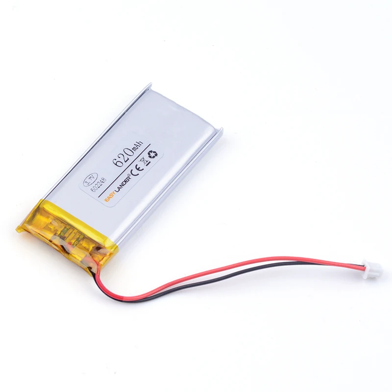 602248 3,7 V 620mAh литий-полимерный литий-ионный аккумулятор для Mp3 mp4 DVR камеры телефона GPS PSP 062248 602250
602248 3,7 V 620mAh литий-полимерный литий-ионный аккумулятор для Mp3 mp4 DVR камеры телефона GPS PSP 062248 602250