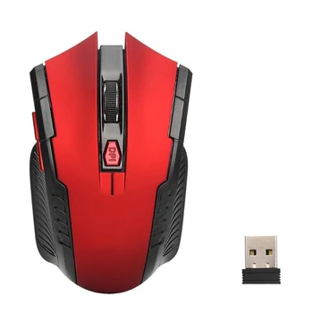 New 2.4G Wireless 6 Buttons Adjustable 2400DPI Optical Game Mouse for Laptop PC EM88
New 2.4G Wireless 6 Buttons Adjustable 2400DPI Optical Game Mouse for Laptop PC EM88