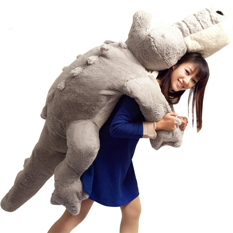65-150cm Huge Crocodile Stuffed Plush Toy Mat Plush Crocodile Soft Sleeping Pillow Animal Toy Cartoon Plush Dolls Girl Gift
65-150cm Huge Crocodile Stuffed Plush Toy Mat Plush Crocodile Soft Sleeping Pillow Animal Toy Cartoon Plush Dolls Girl Gift