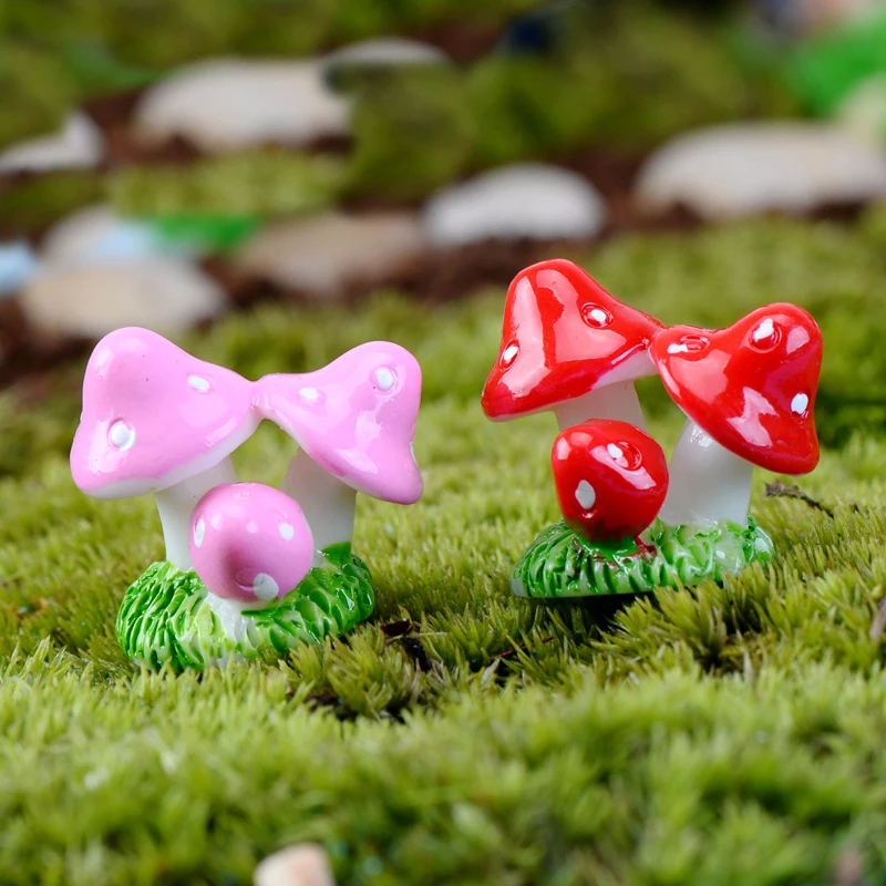 10PCS Fairy Garden Miniatures Mini Mushroom Garden Ornament Miniature Plant Pots Fairy DIY Dollhouse Resin Craft
10PCS Fairy Garden Miniatures Mini Mushroom Garden Ornament Miniature Plant Pots Fairy DIY Dollhouse Resin Craft