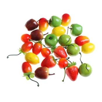 20Pcs/Set Apple Orange Lemon Strawberry Artificial Model Props Plastic Simulation Mini Fake Fruit Decor House Party Decor
20Pcs/Set Apple Orange Lemon Strawberry Artificial Model Props Plastic Simulation Mini Fake Fruit Decor House Party Decor