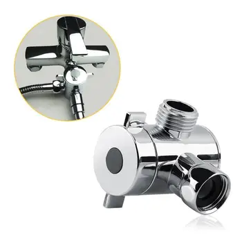 Multi-function 3 Way T-adapter Shower Head Diverter Valve G1/2" Switch Adapter Valve for Toilet Bidet Bathroom Faucet Accessory
Multi-function 3 Way T-adapter Shower Head Diverter Valve G1/2" Switch Adapter Valve for Toilet Bidet Bathroom Faucet Accessory