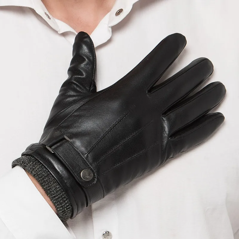 gloves natural leather men winter Sensory tactical gloves made of Italian sheepskin fashion wrist touch screen drive
gloves natural leather men winter Sensory tactical gloves made of Italian sheepskin fashion wrist touch screen drive