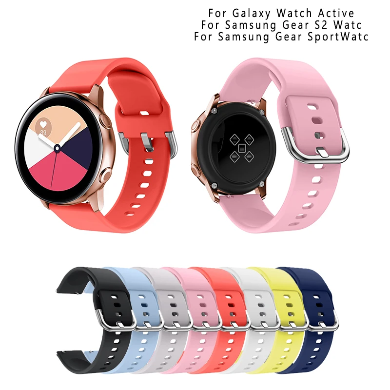 20mm Silicone strap for Samsung Galaxy Watch Active Gear S2 Gear Sport Watch for Samsung Galaxy Watch(42mm)Sport bracelet Rubber
20mm Silicone strap for Samsung Galaxy Watch Active Gear S2 Gear Sport Watch for Samsung Galaxy Watch(42mm)Sport bracelet Rubber