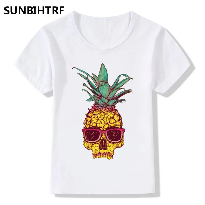Children Summer Pineapple Skull Print Funny T-Shirt Kids Baby Cartoon Short Sleeve Clothes Big Boys Girls Tops Tees
Children Summer Pineapple Skull Print Funny T-Shirt Kids Baby Cartoon Short Sleeve Clothes Big Boys Girls Tops Tees