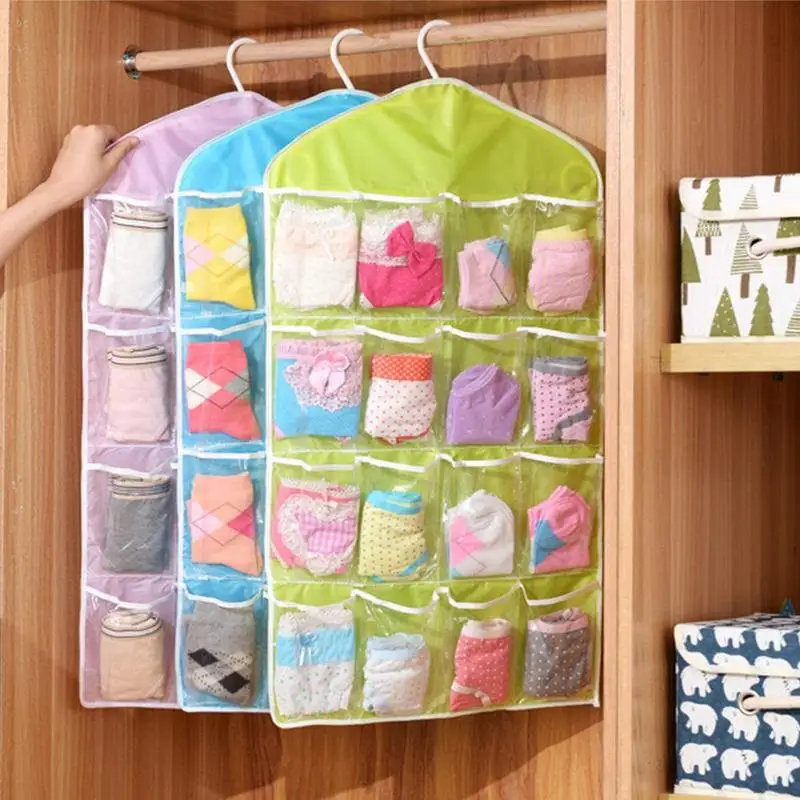 16 Pockets Over Door Hanging Socks Storage Bag Hanging Consolidation Storage Hanger Closet Underwear Socks Bra Storage Organizer
16 Pockets Over Door Hanging Socks Storage Bag Hanging Consolidation Storage Hanger Closet Underwear Socks Bra Storage Organizer