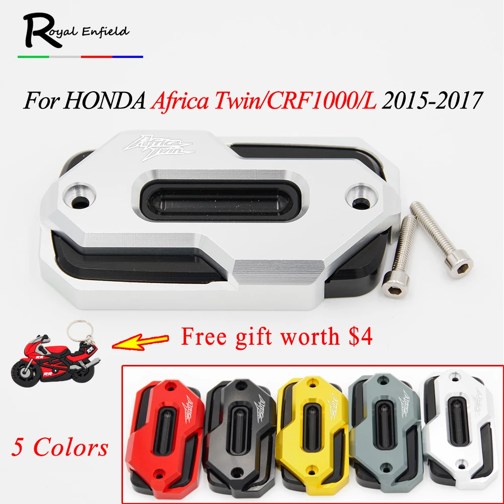 CRF 1000 Red Brake For HONDA Africa Twin/CRF1000/L 2015-2017 16 Motorcycle Front Master Cylinder Fluid Reservoir Cover Oil Cap
CRF 1000 Red Brake For HONDA Africa Twin/CRF1000/L 2015-2017 16 Motorcycle Front Master Cylinder Fluid Reservoir Cover Oil Cap