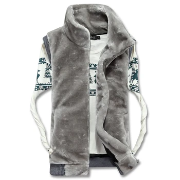 HO 2019 plush stand collar vest male spring warm imitation mane fleece youth vest
HO 2019 plush stand collar vest male spring warm imitation mane fleece youth vest