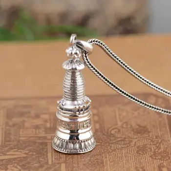 wholesale sterling silver S925 Silver Pendant antique crafts Buddhist culture Shurangama mantra gawu Box Pendant
wholesale sterling silver S925 Silver Pendant antique crafts Buddhist culture Shurangama mantra gawu Box Pendant